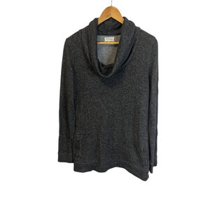 LOU & GREY LOFT Women’s Small Top Long Sleeve Funnel Neck Tunic Shirt S